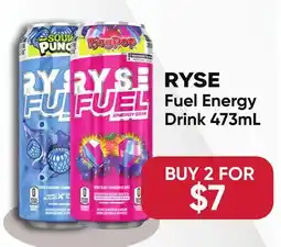 Healthy Planet RYSE Fuel Energy Drink offer