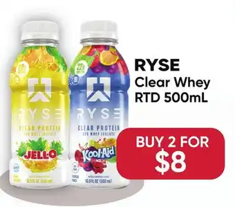 Healthy Planet RYSE Clear Whey RTD offer