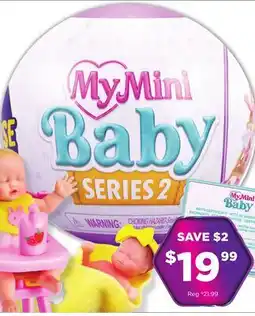Showcase My Mini Baby Series 2 offer