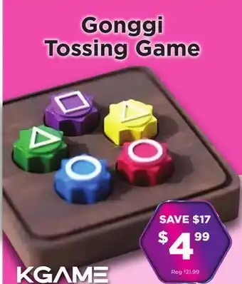Showcase KGAME Gonggi Tossing Game offer