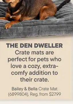 Petvalu Bailey & Bella Crate Mat offer