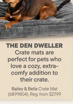 Petvalu Bailey & Bella Crate Mat offer
