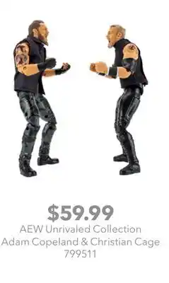 GameStop AEW Unrivaled Collection Adam Copeland & Christian Cage offer