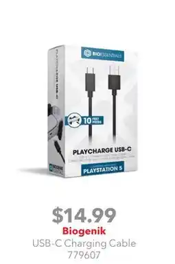 GameStop Biogenik USB-C Charging Cable offer