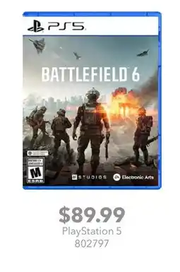 GameStop PlayStation 5 Battlefield 6 offer