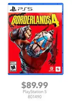 GameStop PlayStation 5 Borderlands 4 offer