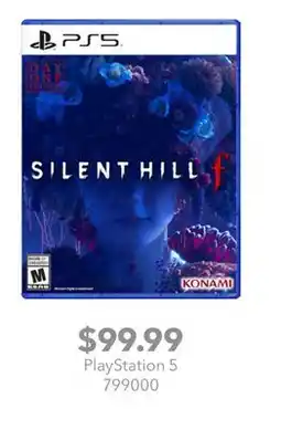 GameStop PlayStation 5 Silent Hill F offer