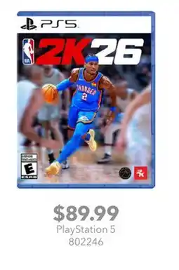 GameStop PlayStation 5 2K26 offer