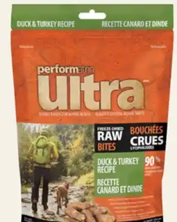 Petvalu Performatrin Ultra Freeze-Dried Raw Bites Duck & Turkey Recipe Dog Food offer