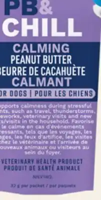 Petvalu Under the Weather PB & Chill calming Peanut Butter Dog Supplement offer