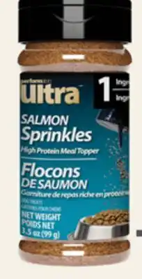 Petvalu Performatrin Ultra Salmon Sprinkles Dog food Topper offer
