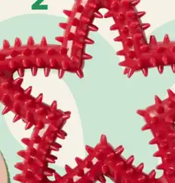 Petvalu Bailey & Bella Celebrates Festive Dental Star Holiday Dog Toy offer