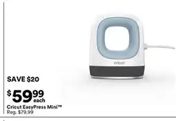 Michaels Cricut EasyPress mini offer
