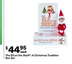 Michaels The Elf on the Shelf A Christmas Tradition Box Set offer