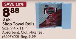 Princess Auto 3 pk Shop Towel Rolls offer