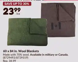 Princess Auto 60 x 84 in. Wool Blankets offer