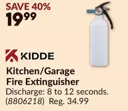 Princess Auto Kitchen/Garage Fire Extinguisher offer