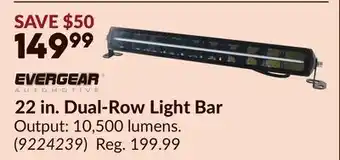 Princess Auto 22 in. Dual-Row Light Bar offer