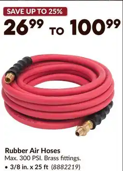 Princess Auto 3/8 in. x 25 ft Rubber Air Hoses offer