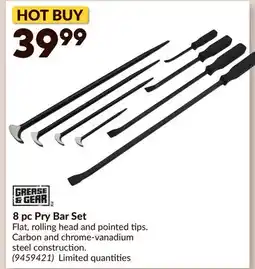 Princess Auto 8 pc Pry Bar Set offer