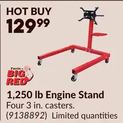 Princess Auto 1,250 lb Engine Stand offer