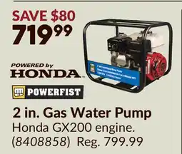 Princess Auto 2 in. Gas Water Pump offer
