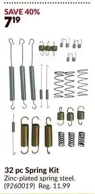 Princess Auto 32 pc Spring Kit offer