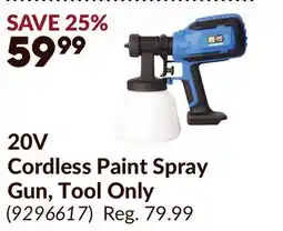 Princess Auto POWERFIST 20V Cordless Paint Spray Gun offer
