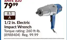 Princess Auto 1/2 in. Electric Impact Wrench offer