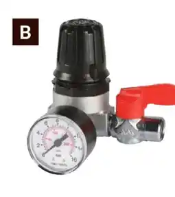 Princess Auto 1/4 in. Air Pressure Regulators, With Gauge and Shut-Off Valve offer