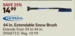 Princess Auto 44 in. Extendable Snow Brush offer