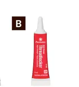 Princess Auto Threadlockers Red 3/8 to 1 in. High Strength offer