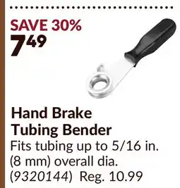 Princess Auto Hand Brake Tubing Bender offer