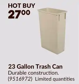 Princess Auto 23 Gallon Trash Can offer