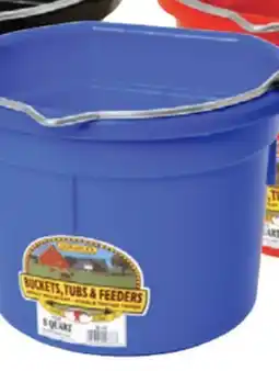 Princess Auto 8 qt. Flat-Back Plastic Buckets Blue offer
