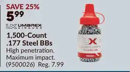 Princess Auto 1,500-Count .177 Steel BBs offer