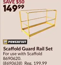 Princess Auto Scaffold Guard Rail Set offer