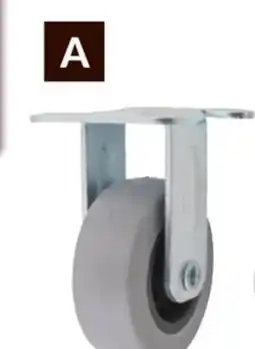 Princess Auto Rigid 2 in. Thermoplastic Rubber Casters offer