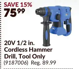 Princess Auto POWERFIST 20V 1/2 in. Cordless Hammer Drill offer