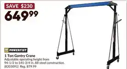 Princess Auto 1 Ton Gantry Crane offer
