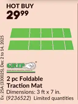 Princess Auto 2 pc Foldable Traction Mat offer