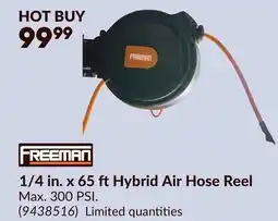 Princess Auto 1/4 in. x 65 ftHybrid Air Hose Reel offer