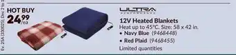 Princess Auto 12V Heated Blankets offer