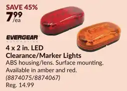 Princess Auto 4 x 2 in. LED Clearance/Marker Lights offer