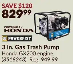 Princess Auto 3 in. Gas Trash Pump offer