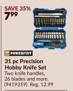 Princess Auto 31 pc Precision Hobby Knife Set offer