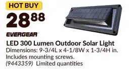 Princess Auto LED 300 Lumen Outdoor Solar Light offer