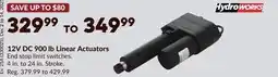 Princess Auto 12V DC 900 lb Linear Actuators offer