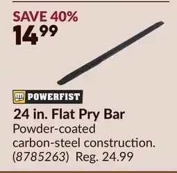Princess Auto 24 in. Flat Pry Bar offer