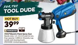 Princess Auto HVLP Electric Paint Spray Gun offer